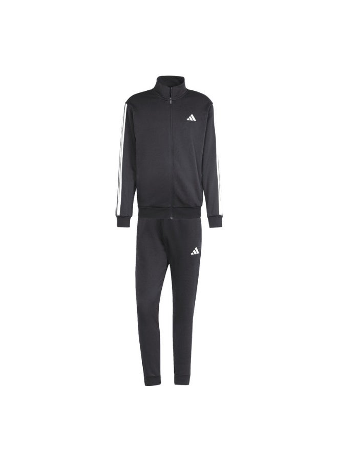 Adidas M 3S Fl Tt Ts Black Training Suits For Men XS - Image 2
