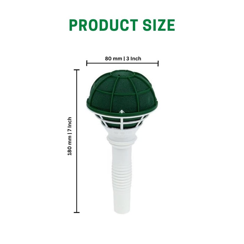 Oasis Pack of 5 Floral Foam Bouquet Holder – Green Dome-Shaped Wet Foam with Handle and Cage Support, 18 cm × 8 cm – Ideal for Bridal Bouquets, Floral Arrangements,Wedding Décor More - Image 3