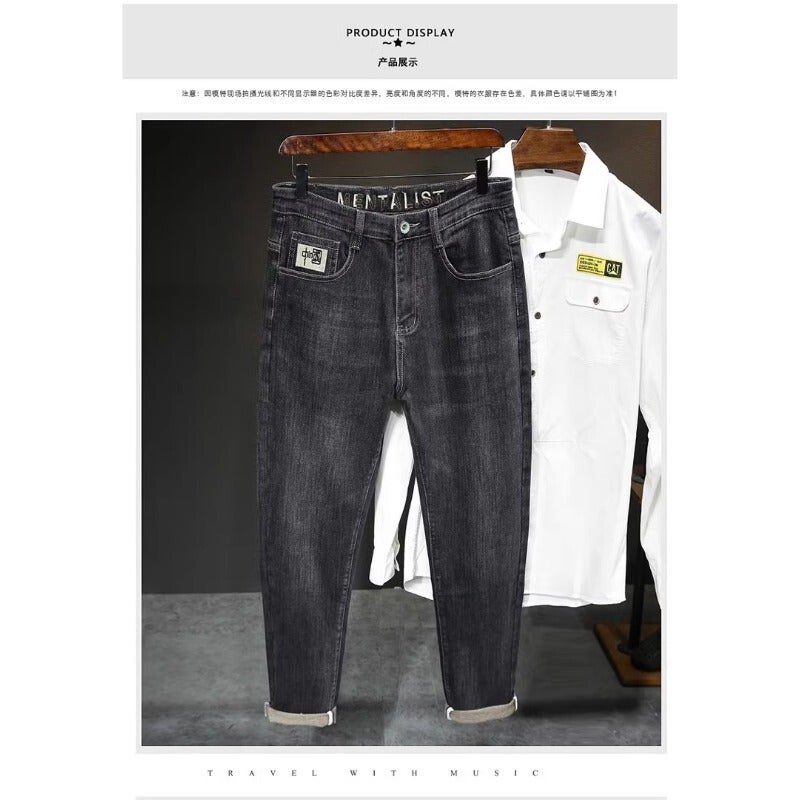 Unisex Casual Daily Denim Jeans - Image 4