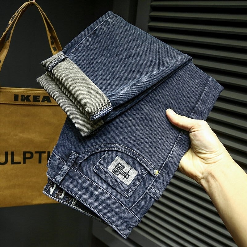 Unisex Casual Daily Denim Jeans - Image 2