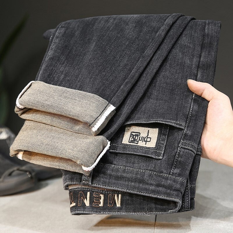 Unisex Casual Daily Denim Jeans - Image 3