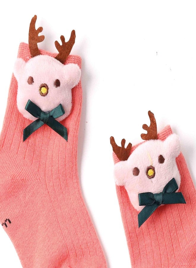 KICKS & CRAWL جوارب كيكس آند كرول للأطفال الرضع (بنين وبنات) مانعة للانزلاق - عبوة من قطعتين - Image 3