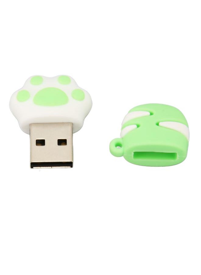 Thoraya Cat's Paw Creative Cartoon Cute Animal USB Flash Drive for Mobile Phone and Computer 128GB  - Image 1