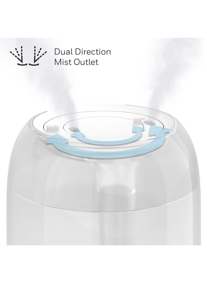 Honeywell PUR Honeywell Ultra Comfort Cool Mist Humidifier, White - Cool Mist Humidifier for Bedroom or Office  - Image 3