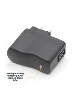 USB Intelligent Variable Lamp Charging Head 5v1a Charger 500 MA US Regulations Old Man Machine Fast Charging Head Power Adapter-Color:5v/500ma-us Standard-rechargeable Red Light/full Power Green Light