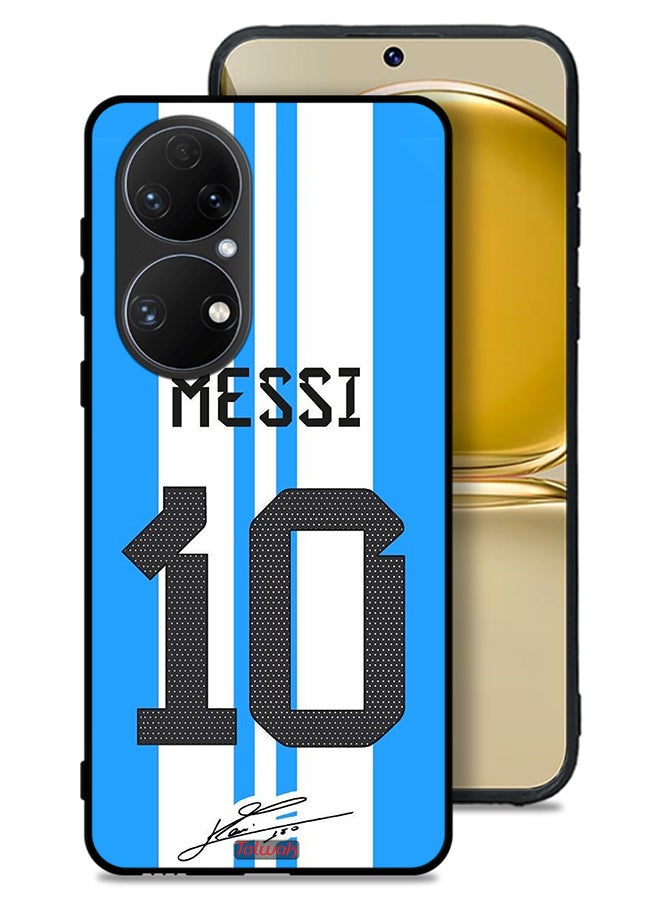 Tolwak Huawei P50 Protective Case Cover Messi 10 - Image 1