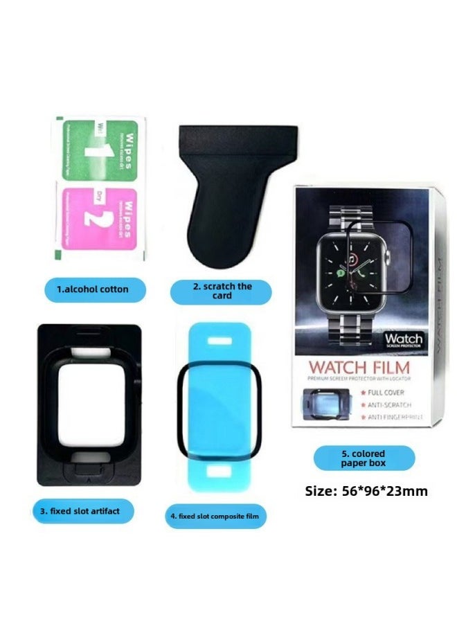 Generic For Apple IWatchS10 Watch Film Locator IWatchultra Watch Film Composite Film Film Artifact-Color:Positioning Composite Film -Size:Huawei Gt5-41  - Image 5