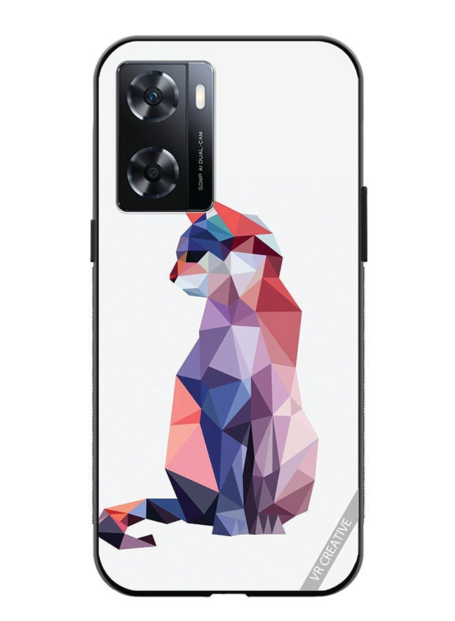 VR CREATIVE Protective Case Cover For OnePlus Nord N20 SE Cat Design Multicolour - Image 1