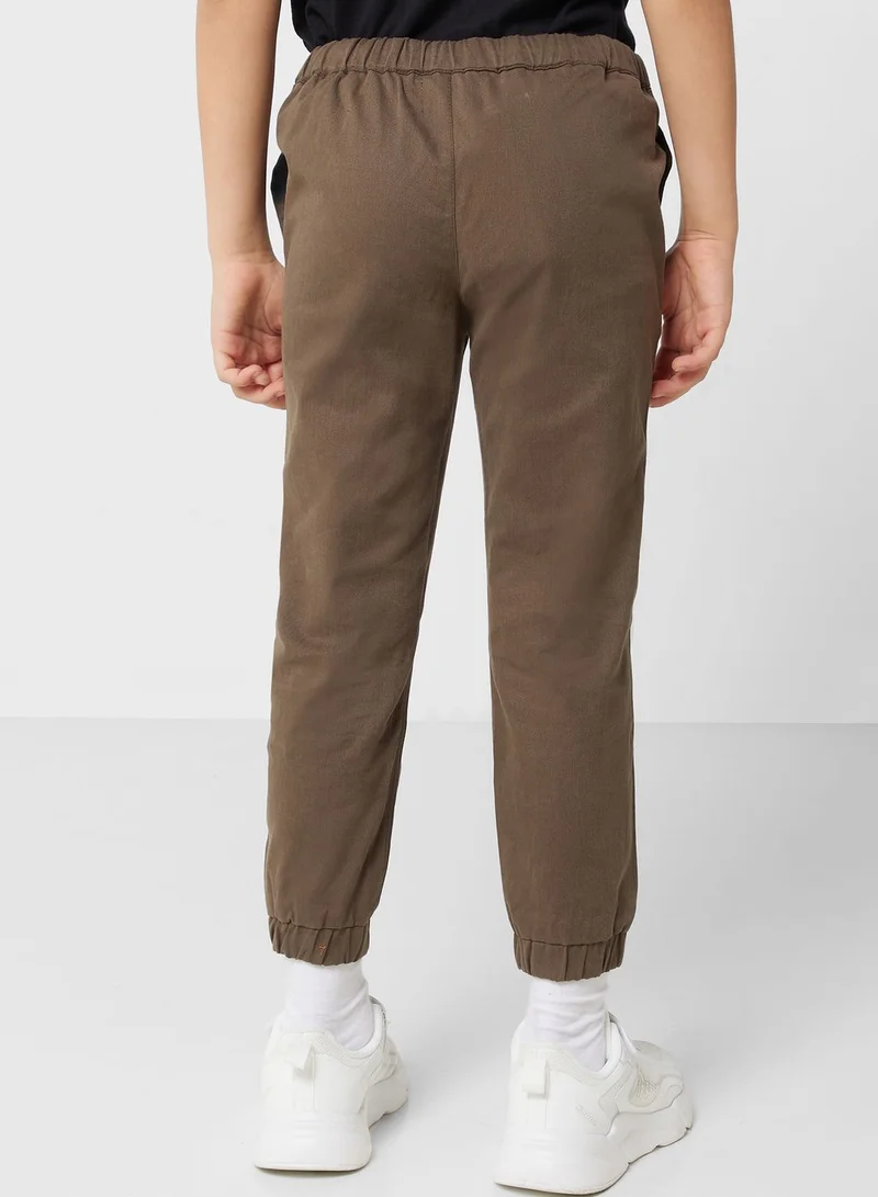 Pinata Boys Stone Cargo Trousers