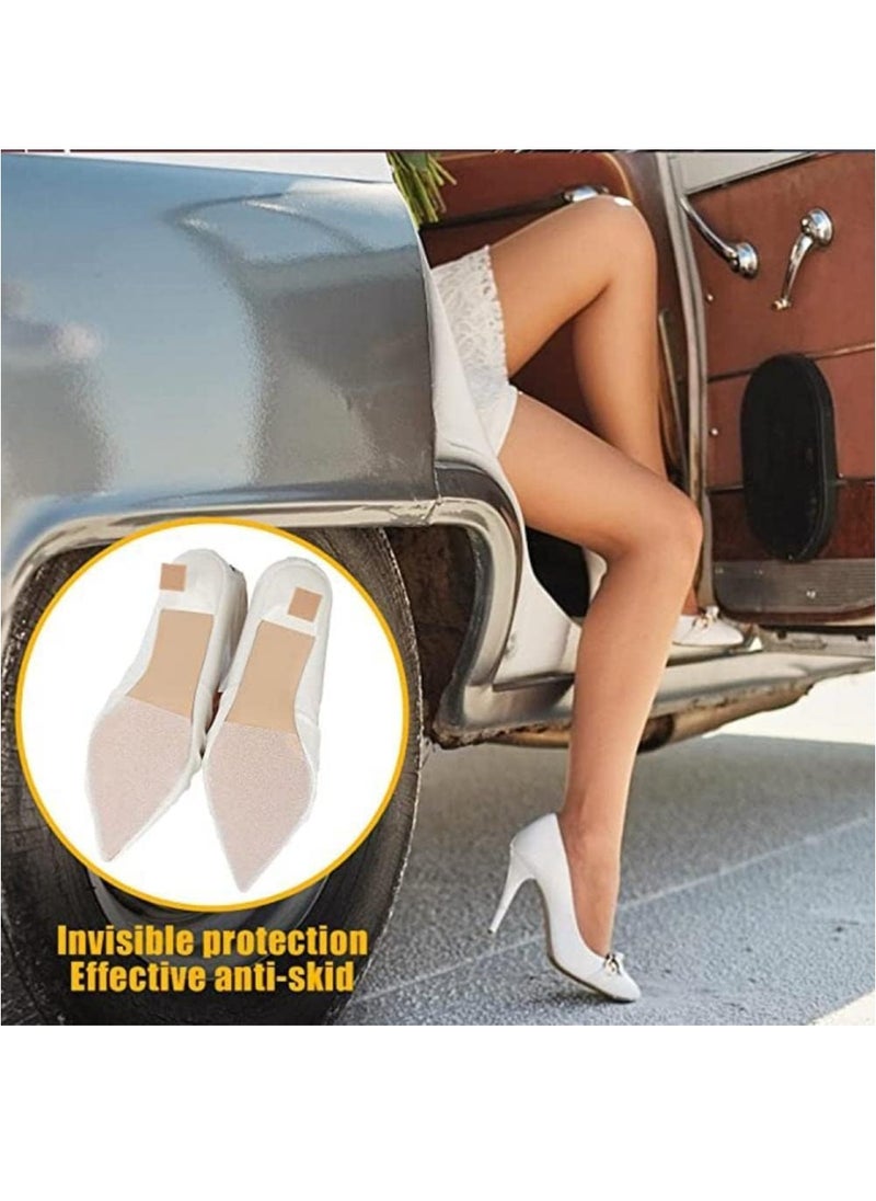 RATSAW - Sole Protector 10 100 CM Anti Slip Shoe Sole Protectors Self Adhesive Sole Stickers for High Heel Shoes Red Bottoms Protector Sole Stickers for Sneakers Sole Guard Shoes Bottom Protector Clear - Image 1