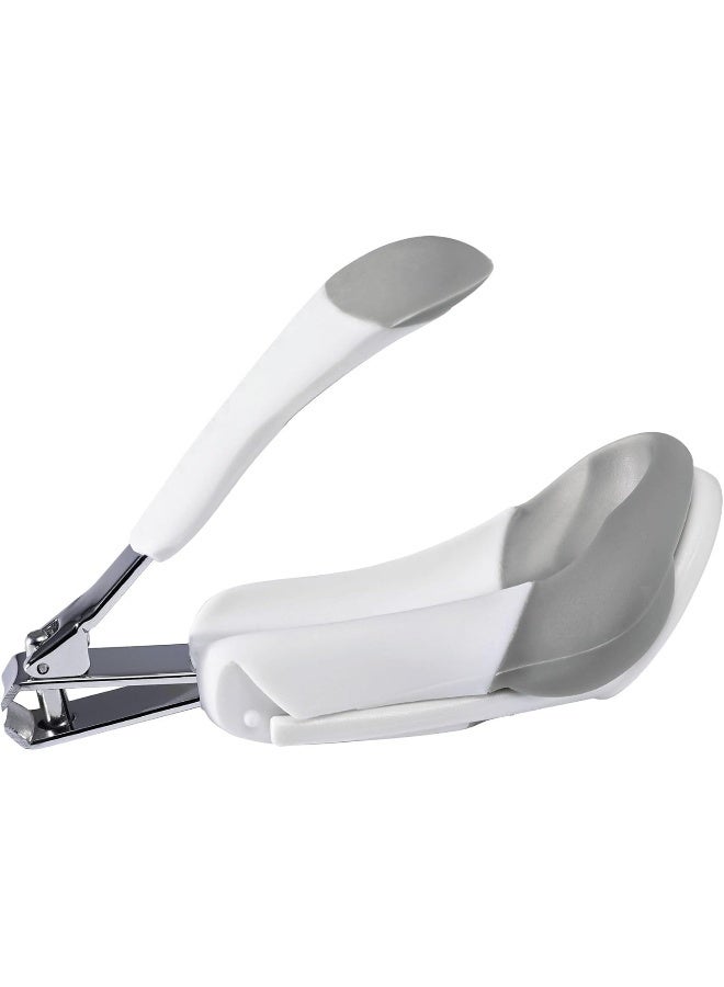 the FIRST years The First Years ARC Deluxe Baby Nail Clipper with 4X Magnifier â€“ Safe & Precise Nail Cutter for Newborns & Infants | Stainless Steel Blades & Ergonomic Grip  - Image 4