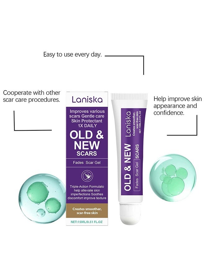 LANISKA Soft Scar Gel - With its refreshing texture, it gently cares for the skin, making it smooth, soft and comfortable for daily use. - Image 4