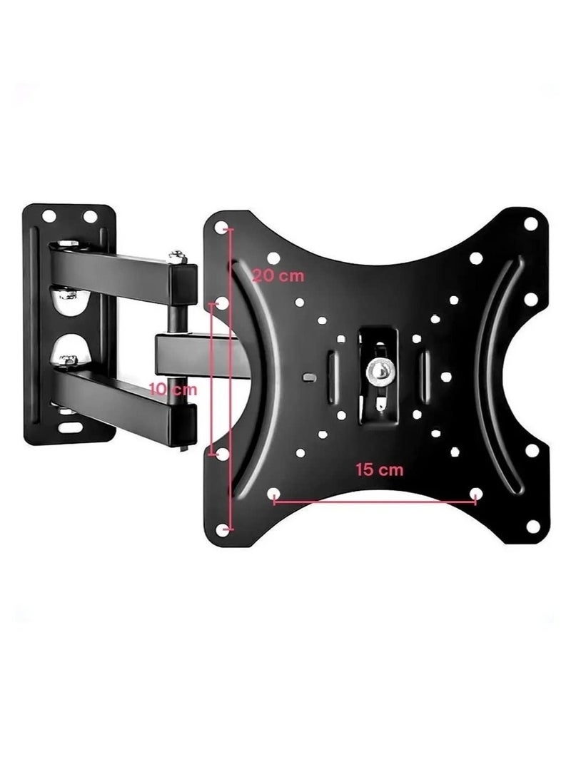 14 21 24 26 28 32 39 40 42" Inches 180 Degree Swivel 15 Degrees tilt Full Motion Corner tv Wall Mount for LCD LED Plasma TV & Monitor - Image 2