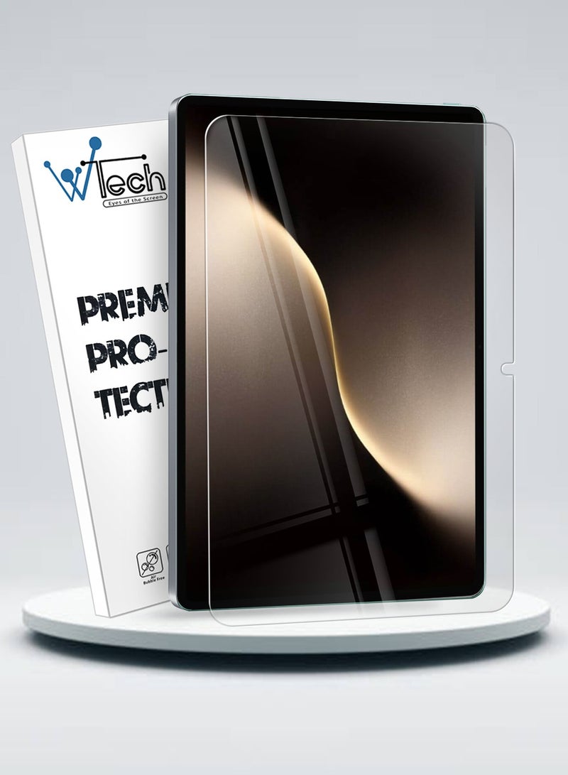 دبليو تيك واقي شاشة لوحي Honor MagicPad 3 2025 (13.3 بوصة) / Honor MagicPad 3 Pro زجاج مقسى فائق الوضوح 9H (TSG9CN) - شفاف - Image 1