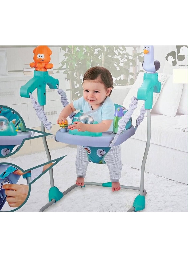 Baby Activity Center, 3-in-1 Play Center, Bouncer, and Baby Jumper, High Street