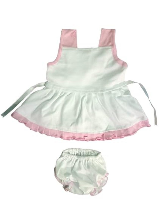 JUSTLIST 100% Cotton Frock for Baby Girl/Summer Clothes/Dress for Baby Girl/New Born/Infant Wear/for Baby Girls Pink - Image 3