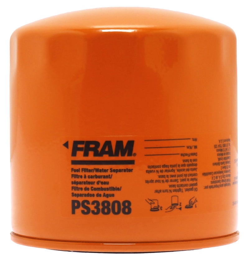 FRAM PS3808 Spin-On Fuel Water Separator Filter for Select Model - Image 2