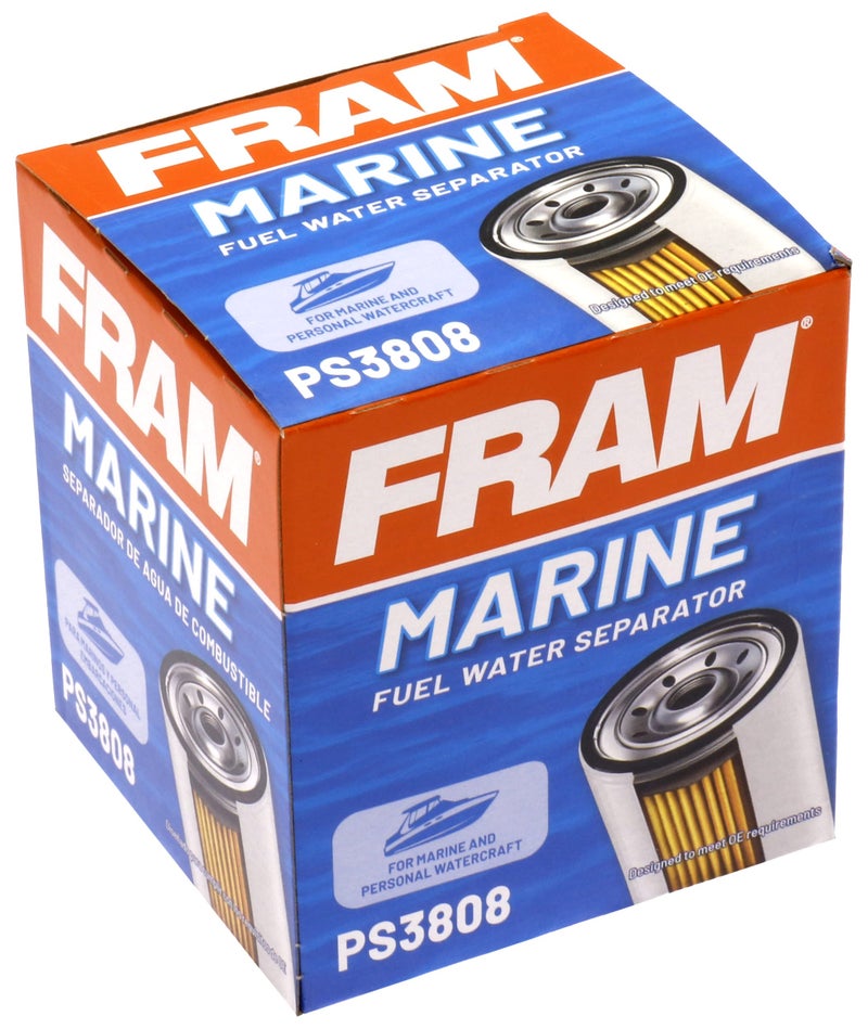 FRAM PS3808 Spin-On Fuel Water Separator Filter for Select Model - Image 4