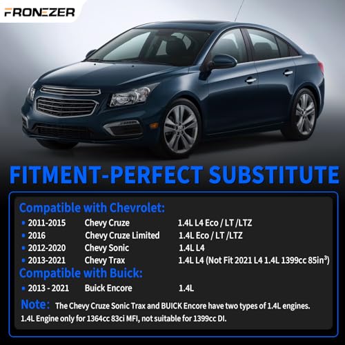 FRONEZER 2PCS Oxygen Sensor 234-4528 234-4529 Upstream&Downstream O2 Sensor Compatible with 2011-2016 Chevy Cruze 2012-2020 Chevy Sonic 2013-2020 Chevy Trax 1.4L L4, 2013-2021 Buick Encore 1.4L L4 - Image 2