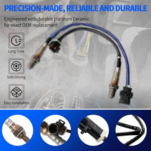 FRONEZER 2PCS Oxygen Sensor 234-4528 234-4529 Upstream&Downstream O2 Sensor Compatible with 2011-2016 Chevy Cruze 2012-2020 Chevy Sonic 2013-2020 Chevy Trax 1.4L L4, 2013-2021 Buick Encore 1.4L L4 - Image 5