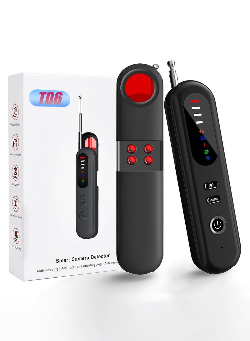 NajmStyle Hidden Camera Detectors, Bug Detector with Vibration Sound Alarm, Anti Spy for Listening Device-6 Levels Sensitivity - Image 1
