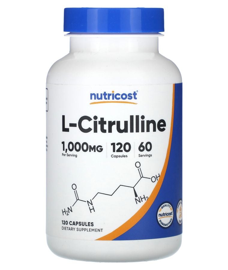 L-سيترولين 120 كبسولة (500 ملغ لكل كبسولة)