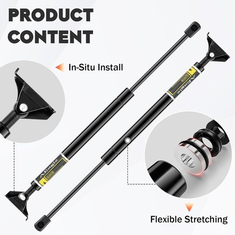 AEagle Rear Tailgate Hatch Lift Supports Struts for 93-98 Jeep Grand Cherokee (Qty 2) - Image 5