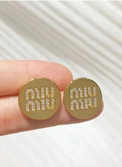 Miu Miu Round Earrings 