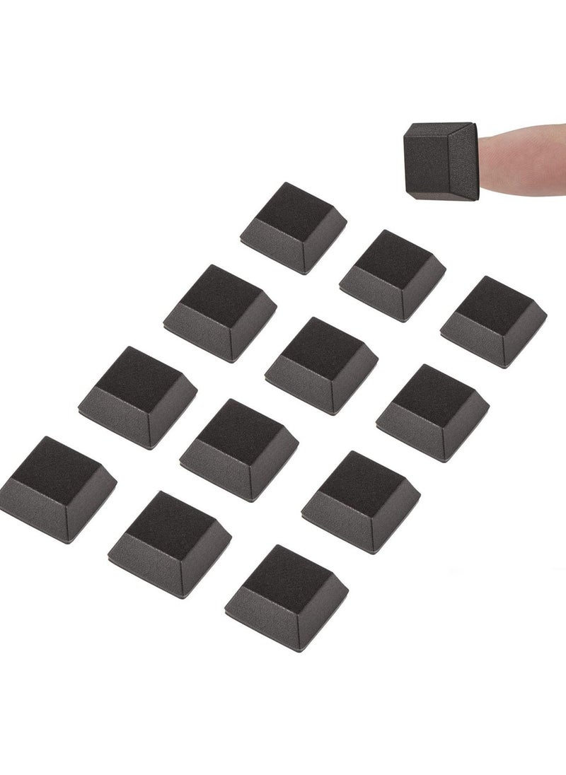 64Pcs Rubber Feet for Electronics Adhesive Rubber Feet Black Rubber Feet Adhesive Stick on Rubber Feet Rubber Bumpers Self Adhesive Self Stick Bumper Pads for Electronics Speakers Laptop - Image 1
