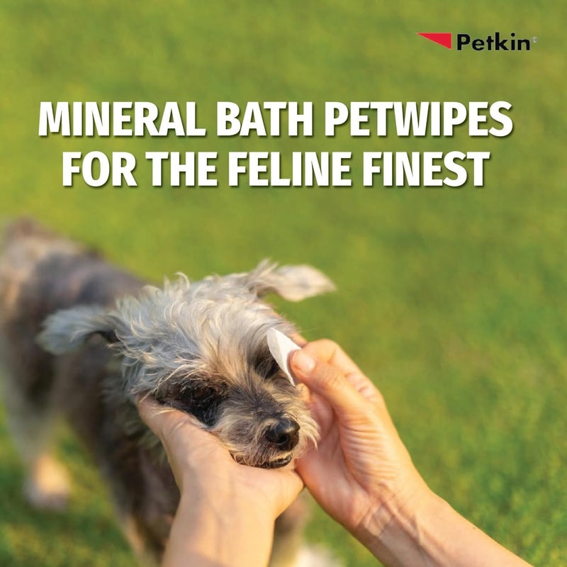 Petkin Petwipes Big 'n Thick Extra Large Pet Wipes for Dogs and Cats Cleans Face, Ears, Body and Eye Area Super Convenient, Ideal for Home Or Travel-18 X 28 Cm - Image 1