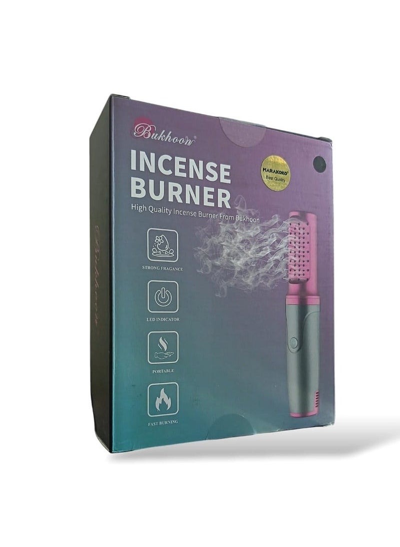 Smart Hair Censer Multi Use Portable Comb Electronic Incense Burner With USB Charging Port - Image 2