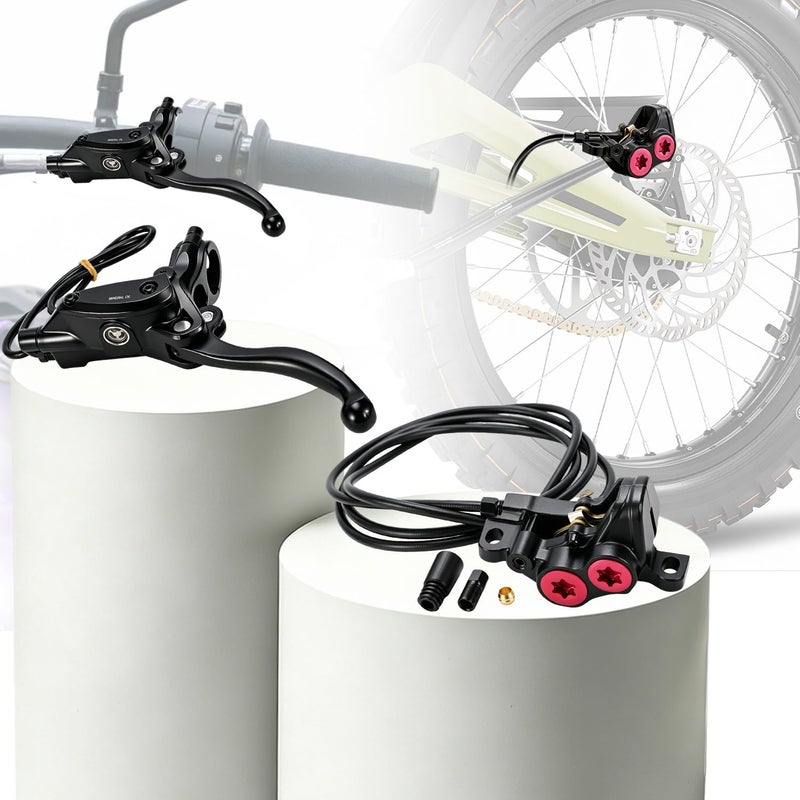CHANGCHENG Motorcycle Rear Brake Kit Sur Ron Dirt Bike Hydraulic Brake Master Cylinder Reservoir Kit For SurRon Light Bee SurRon XS - Image 2