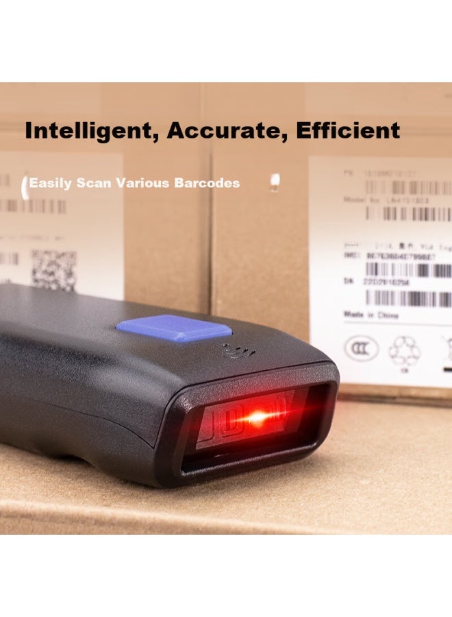 NETUM Nt-2100 Wireless 1d Bluetooth Barcode Scanner Portable Barcode Reader For Warehouse Inventory Management Barcode Machine Sales And Inventory Barcode Scanner Nt-2100 (black) - Image 3