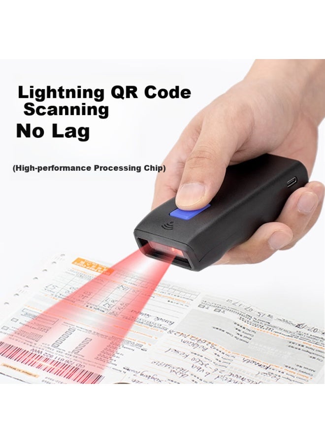 NETUM Nt-2100 Wireless 1d Bluetooth Barcode Scanner Portable Barcode Reader For Warehouse Inventory Management Barcode Machine Sales And Inventory Barcode Scanner Nt-2100 (black) - Image 4
