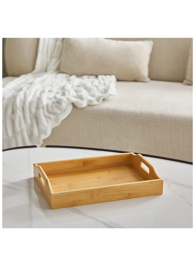 Home Box Bamboo Tray 35 x 6 x 25 cm