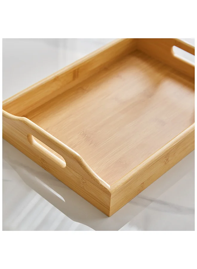 Home Box Bamboo Tray 35 x 6 x 25 cm