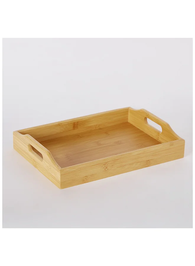Home Box Bamboo Tray 35 x 6 x 25 cm
