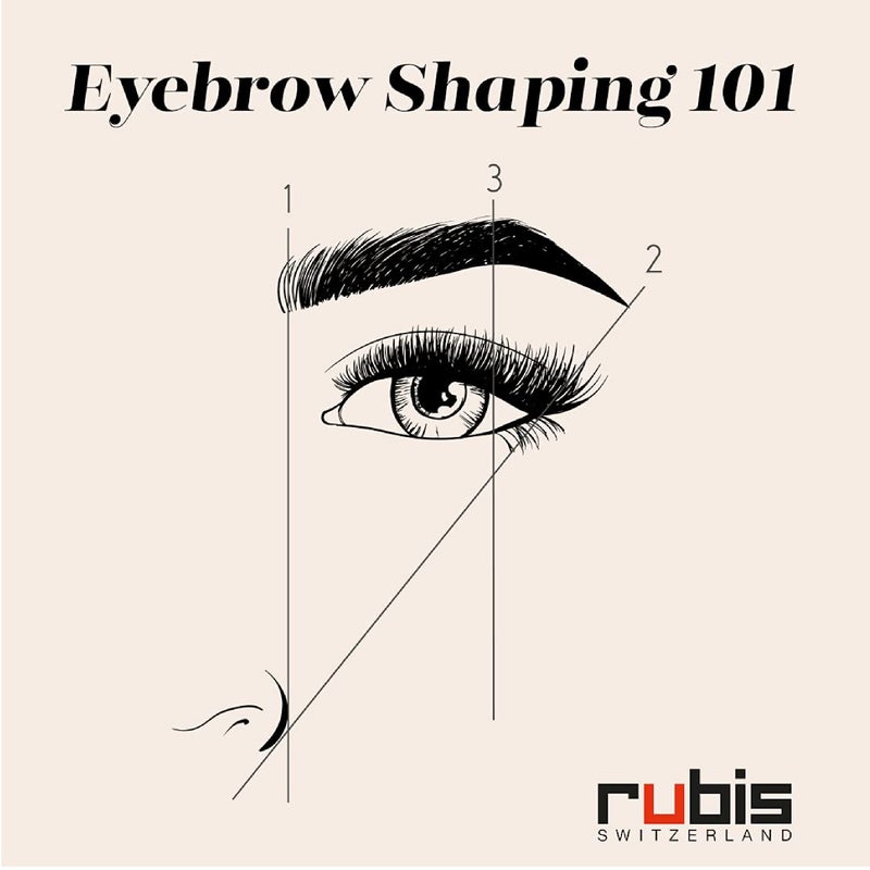 Rubis Classic Stainless Steel Slanted Tweezers for Precise Eyebrows and Hair Removal, 1K109, Made in Switzerland, Blue - Image 5