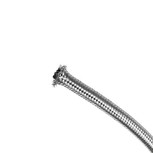 Partschoice 10FT 6AN Fuel Line Hose AN6 Stainless Steel Braided Universal CPE Tube Oil Fuel Gas Hose - Image 4