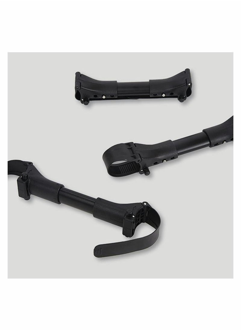 Generic Twin Stroller Connector, Universal Stroller Joints, Connectors to Convert Two Single Strollers into One Double Stroller Fits Most Strollers  - Image 2