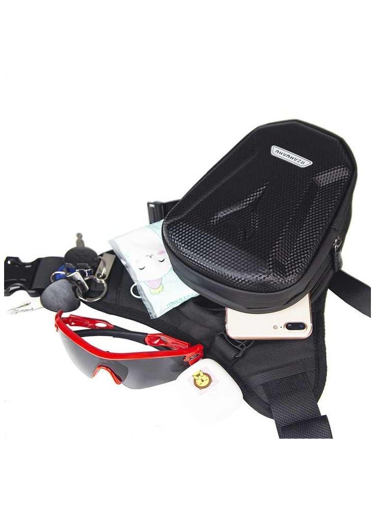 Motorcycle Waterproof  Waist Pack Drop Leg Bags Men Women Bike Riding Cycling Tactical Thigh Pouch Phone Storage Hip Bag  - Image 4