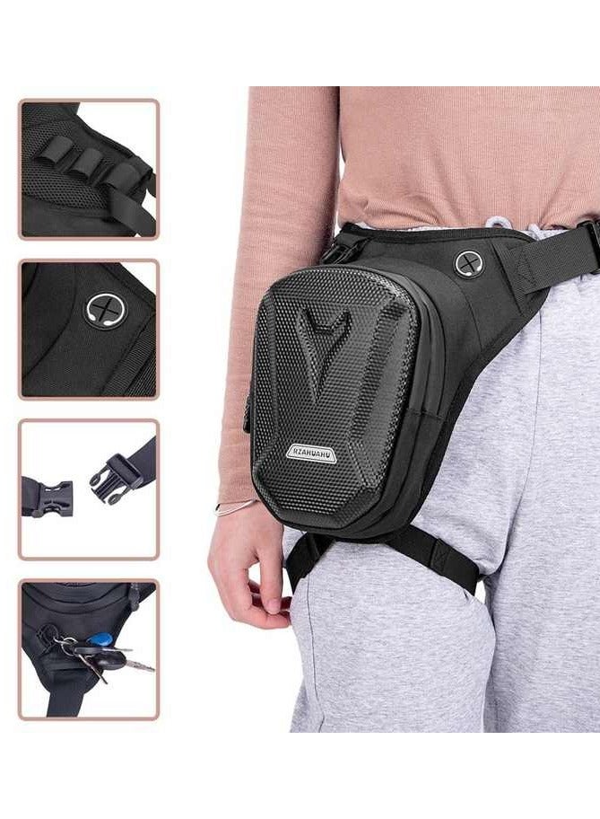 Motorcycle Waterproof  Waist Pack Drop Leg Bags Men Women Bike Riding Cycling Tactical Thigh Pouch Phone Storage Hip Bag  - Image 2