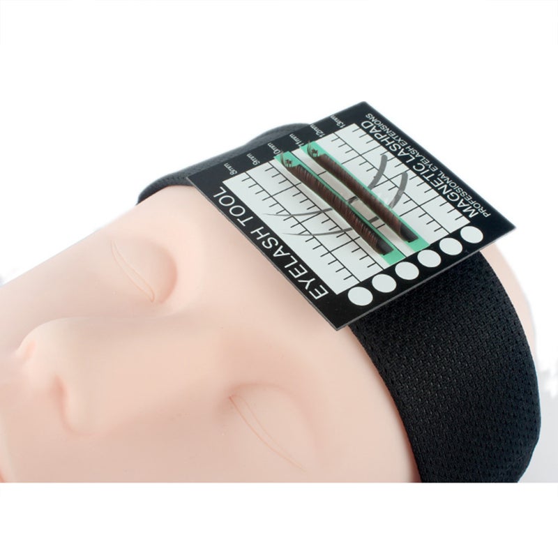 LIDDY Magnetic Eyelash Applicator Headband with Iron Box 4 Magnetic Sheets for Eyelash Extension Artists Lash Application - Image 3