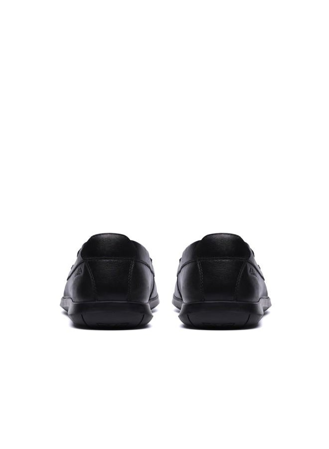 clarks حذاء لوفر للرجال فليكسواي، أسود ناعم، 39 EU - Image 5