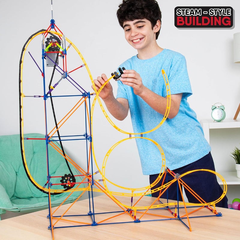 كي نيكس - مجموعة بناء أفعوانية أميزين 8، مجموعة بناء STEM، لعبة بناء للأطفال، لعبة إبداعية، للأعمار 9+ - Image 2
