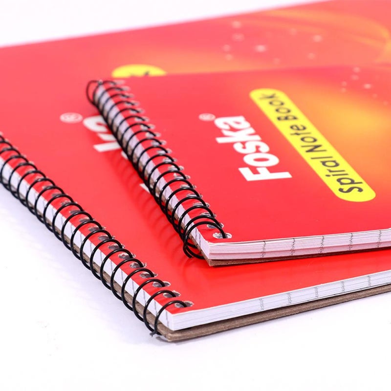FOSKA 5x8" Spiral Notebook - 50 Sheets - Image 4
