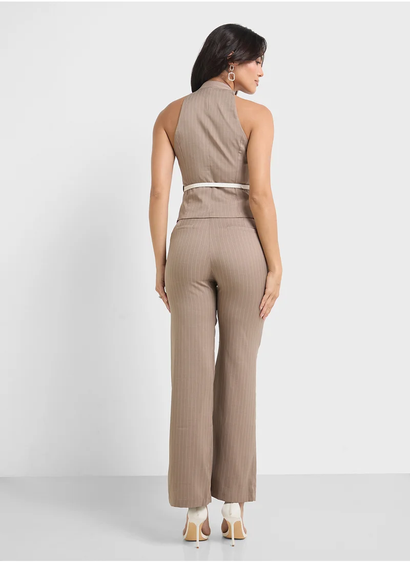 ايلا Halter Cut Vest & Pant Set