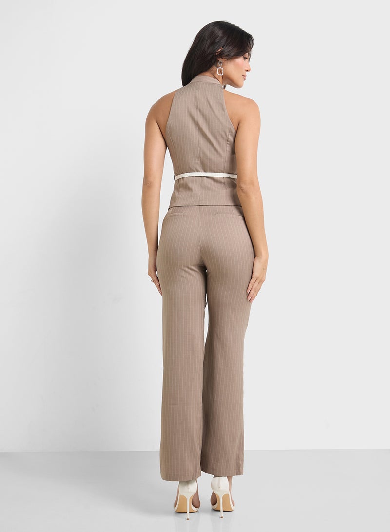 ELLA Halter Cut Vest & Pant Set  - Image 2