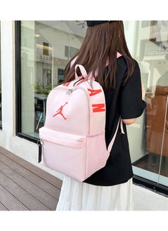 Jordans 【School season】 Printed Large Capacity Zipper Backpack School Bag Student Backpack Classic Backpack Laptop Backpack Colorful Backpack  - Image 2