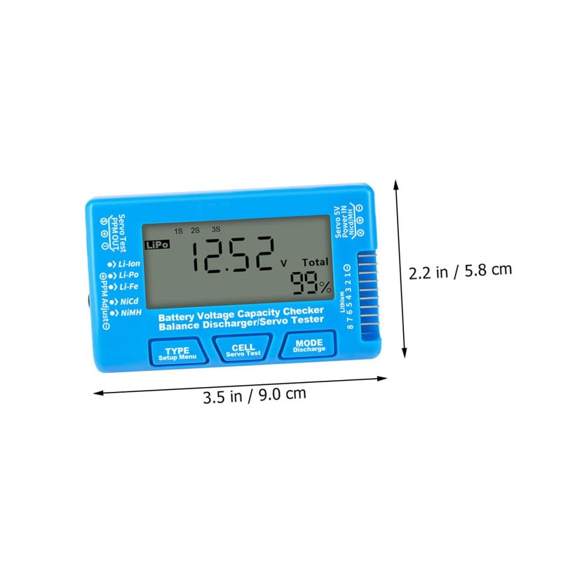 Liquid tight joint DOITOOL Portable Battery Tester LCD Backlight Lightweight Voltage Checker for Li-ion Li-po Nimh and Batteries Easy to Use for Types Top selling in Saudi Arabia Riyadh Jeddah Dammam ship Multi-style matching design High demand product All condition resistant crafted quality Multi option design Domestic distribution ready Tried & trusted pick Fit all Gulf countries Major city pickup option General compatible design Trendy varied sizing alternatives Desert area eligible deliver New upgraded product Yearly optimized delivery route Single & bulk storage compatible General purpose premium build Rack friendly Surface safe Salt mist resistant End season clearance Various fittings High durability Globally popular elegant design - Image 2